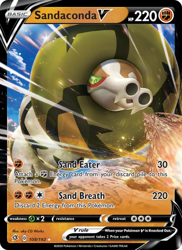 Sandaconda V Rebel Clash 108/192