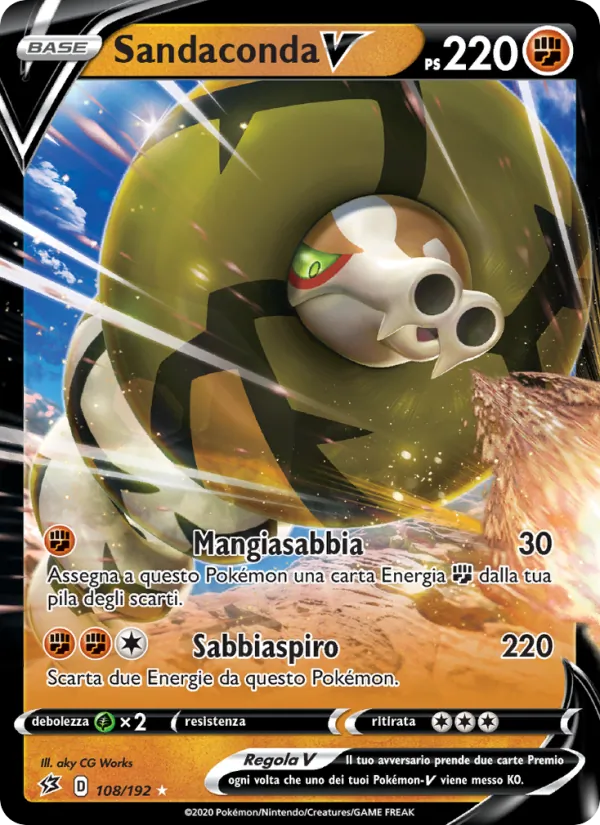 Sandaconda V Fragore Ribelle 108/192