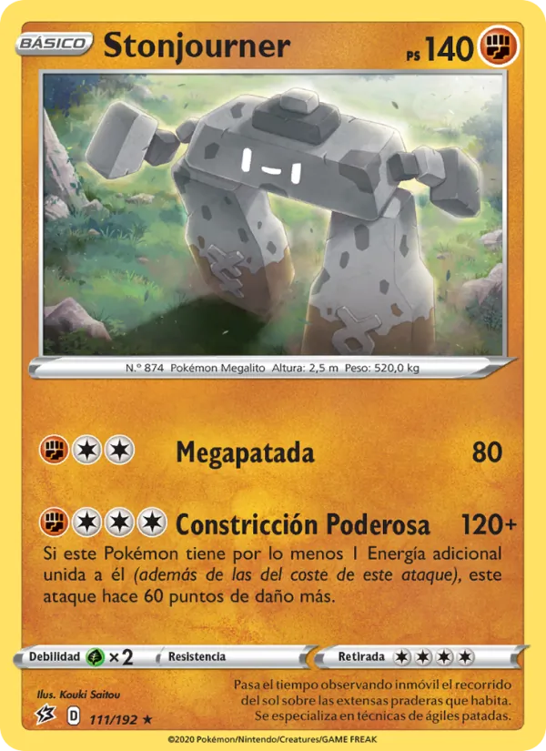 Stonjourner Choque Rebelde 111/192