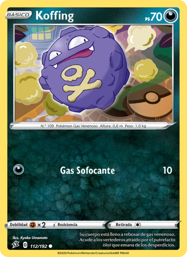 Koffing Choque Rebelde 112/192