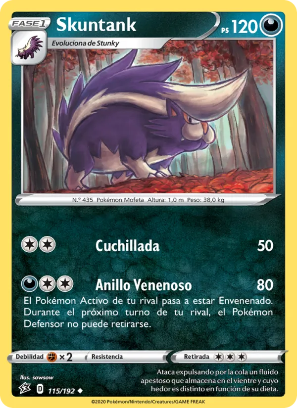 Skuntank Choque Rebelde 115/192
