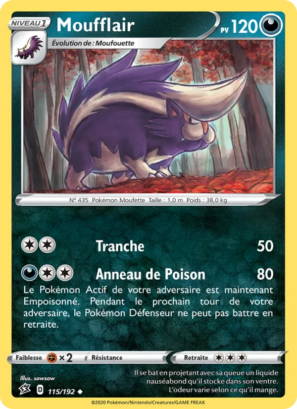 Moufflair Clash des Rebelles 115/192