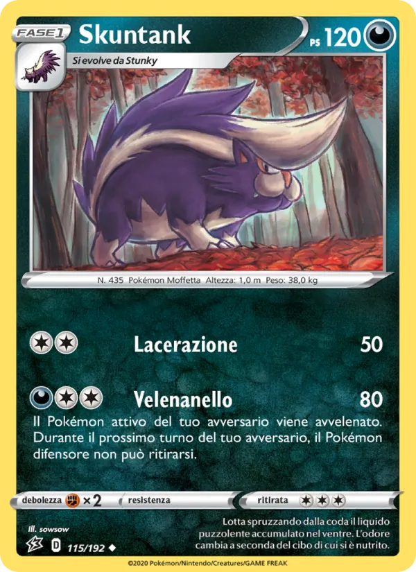 Skuntank Fragore Ribelle 115/192