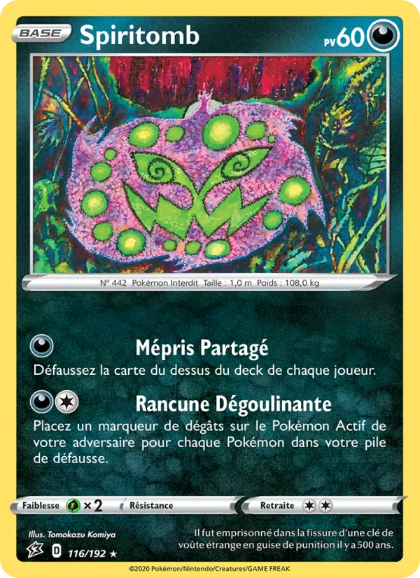 Spiritomb Clash des Rebelles 116/192