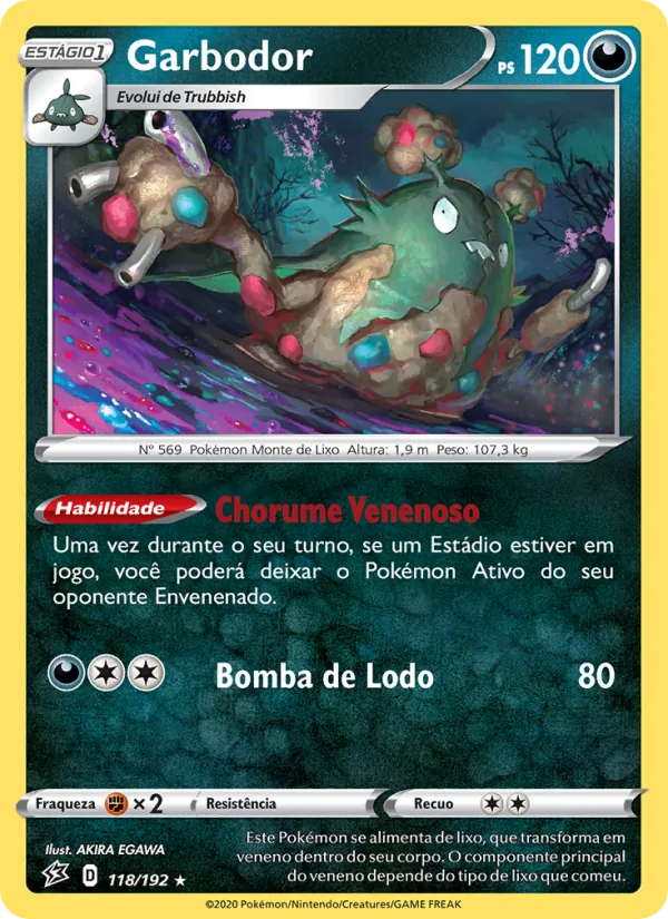 Garbodor Rixa Rebelde 118/192