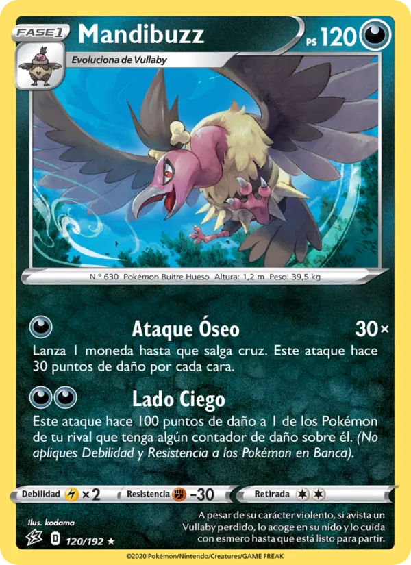 Mandibuzz Choque Rebelde 120/192