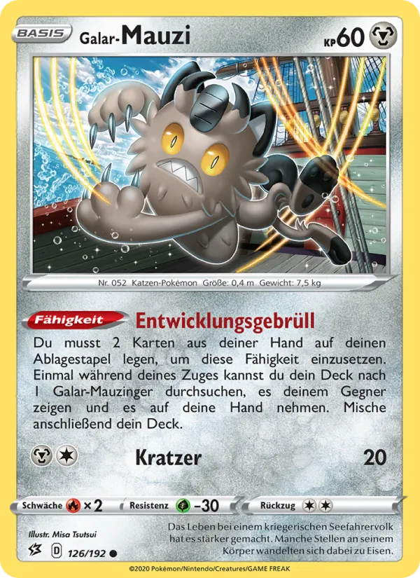 Galar-Mauzi Clash der Rebellen 126/192