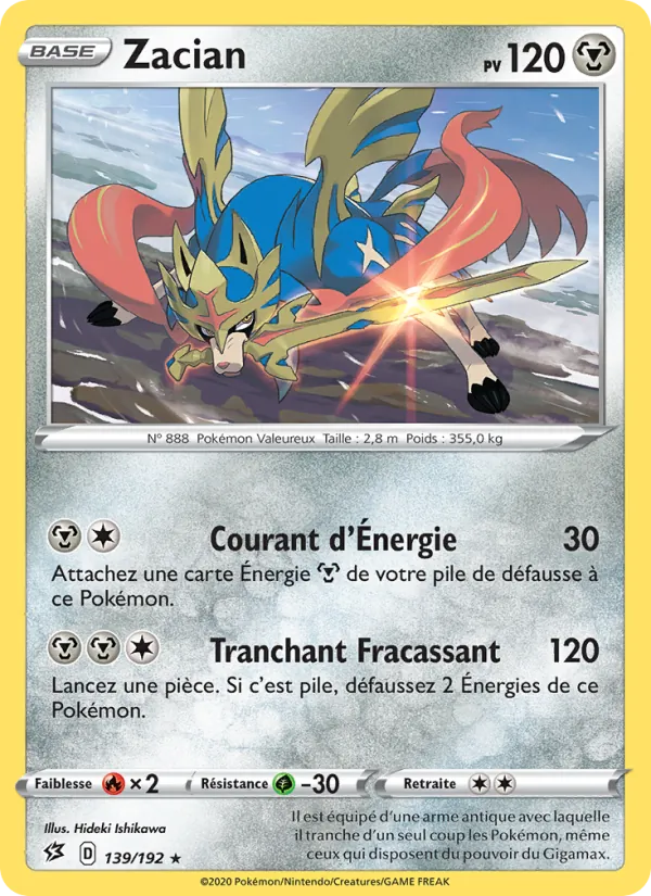 Zacian Clash des Rebelles 139/192