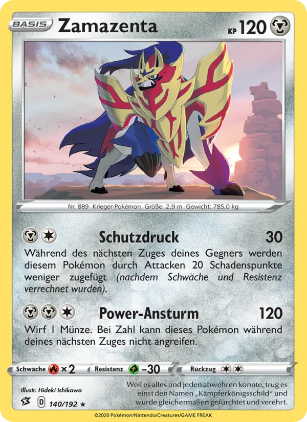 Zamazenta Clash der Rebellen 140/192