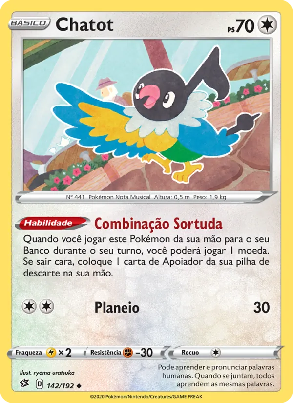Chatot Rixa Rebelde 142/192