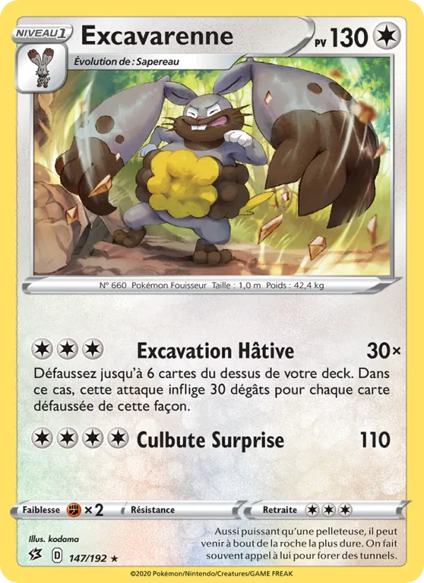 Excavarenne Clash des Rebelles 147/192