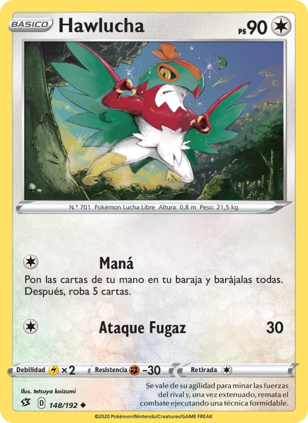 Hawlucha Choque Rebelde 148/192