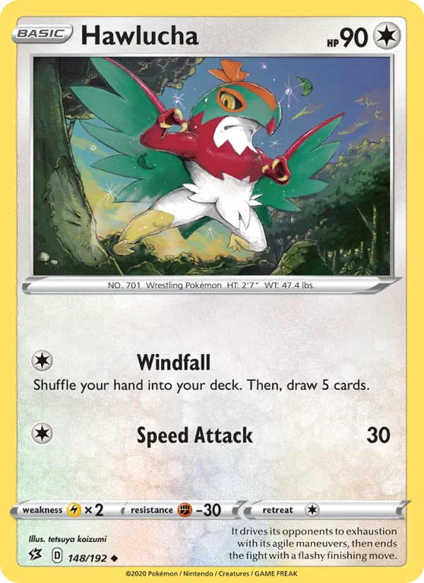 Hawlucha Rixa Rebelde 148/192