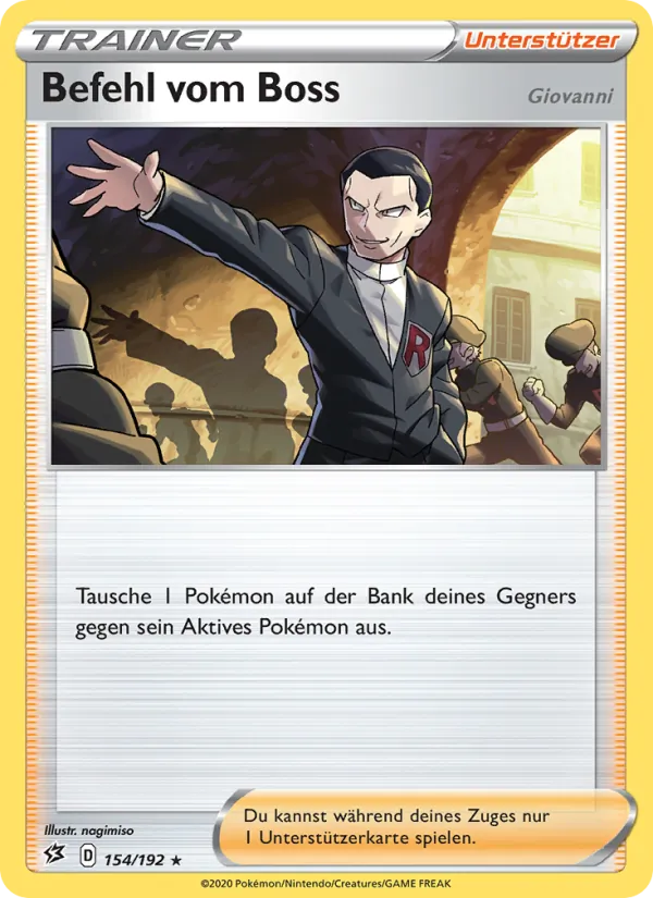 Befehl vom Boss Clash der Rebellen 154/192