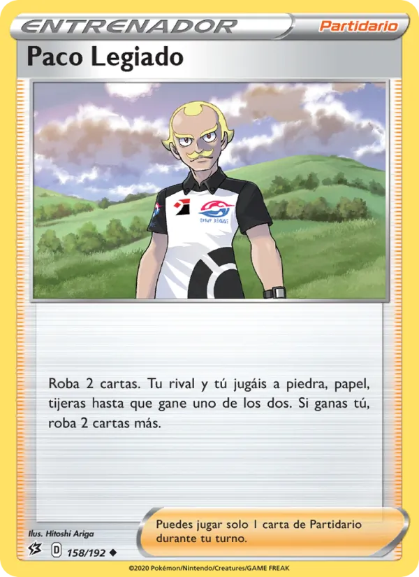 Paco Legiado Choque Rebelde 158/192