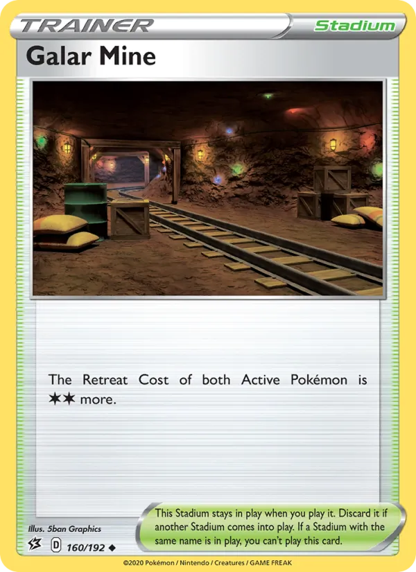Galar Mine Rebel Clash 160/192