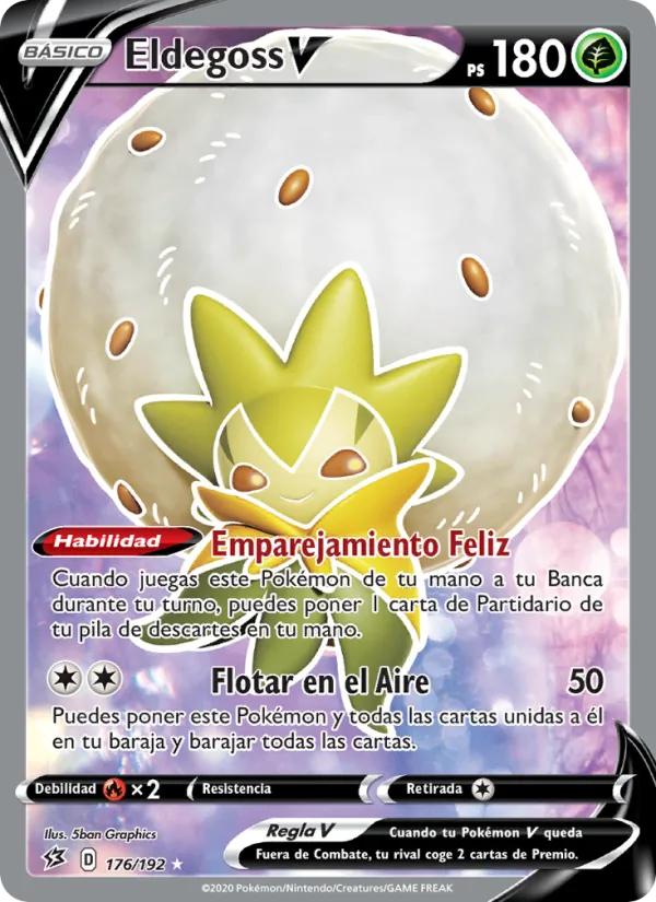 Eldegoss V Choque Rebelde 176/192