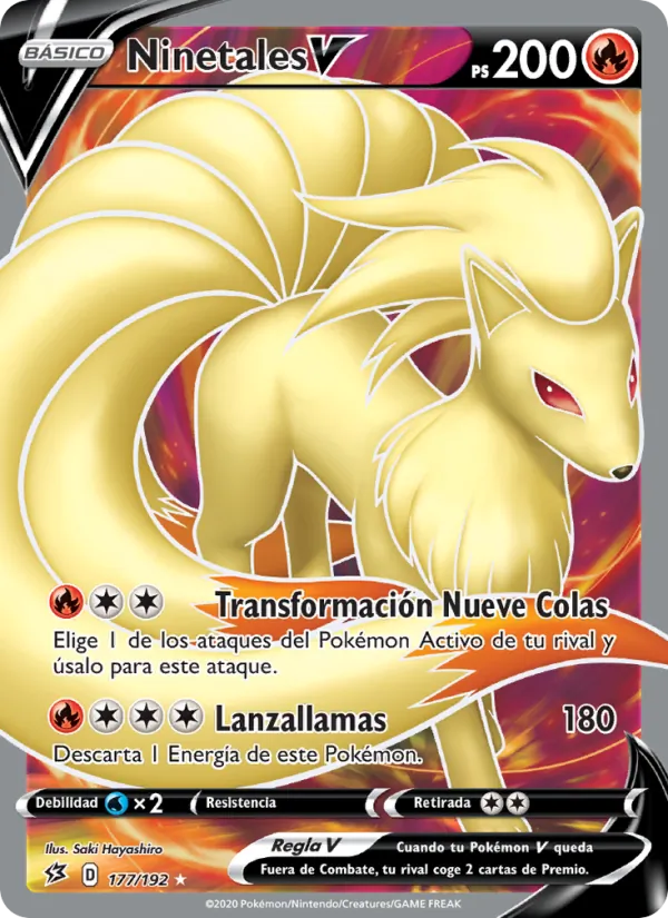 Ninetales V Choque Rebelde 177/192