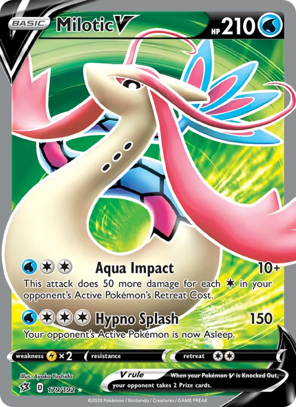 Milotic V Rebel Clash 179/192