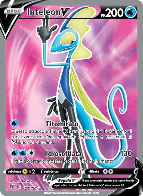 Inteleon V Fragore Ribelle 180/192