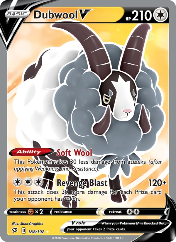 Dubwool V Rixa Rebelde 188/192