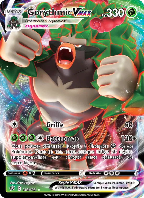Gorythmic VMAX Clash des Rebelles 18/192