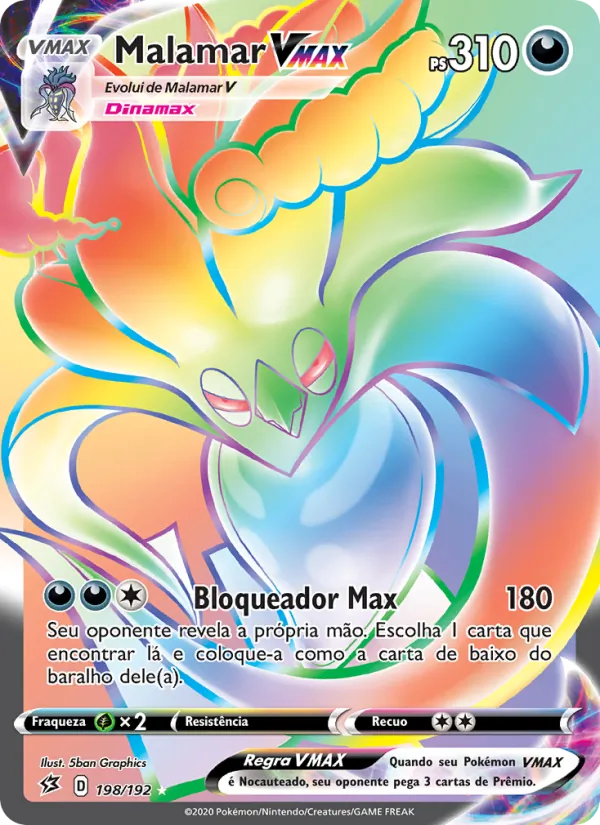 Malamar VMAX Rixa Rebelde 198/192