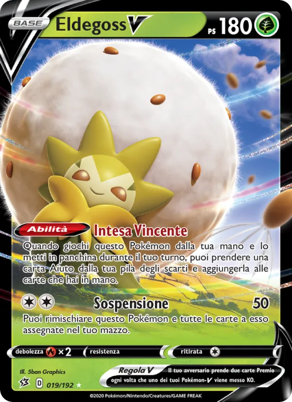 Eldegoss V Fragore Ribelle 19/192