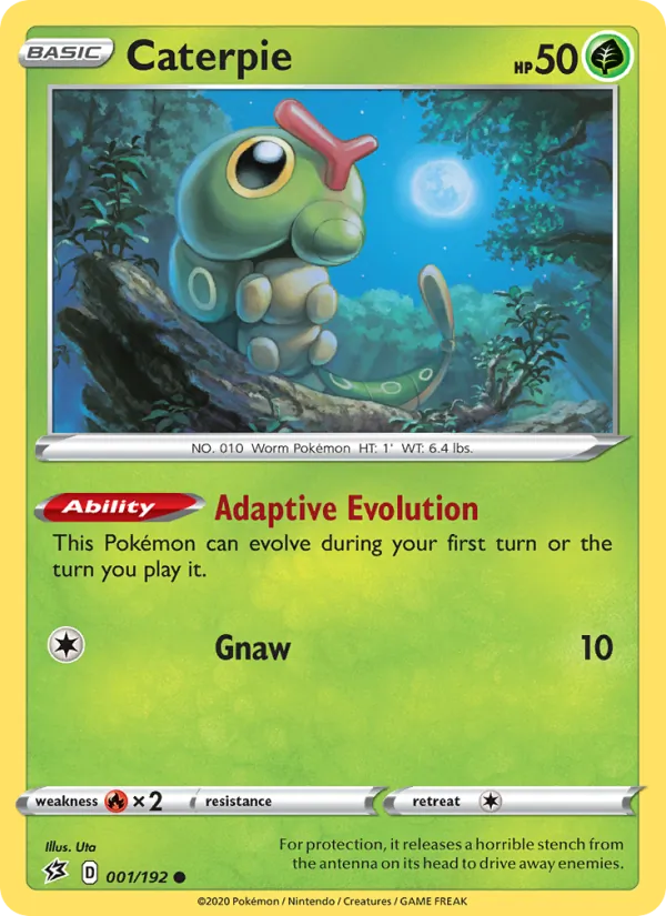 Caterpie Rebel Clash 1/192