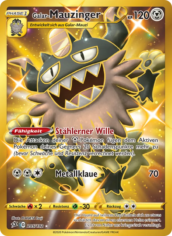 Galar-Mauzinger Clash der Rebellen 205/192