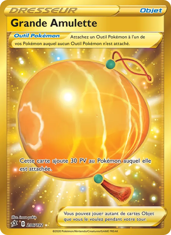 Grande Amulette Clash des Rebelles 206/192