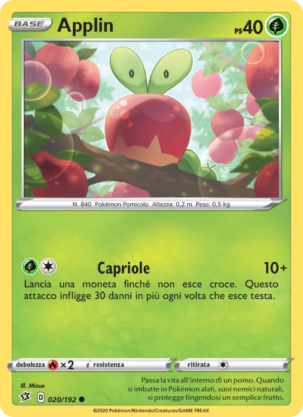 Applin Fragore Ribelle 20/192