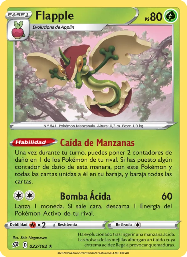 Flapple Choque Rebelde 22/192
