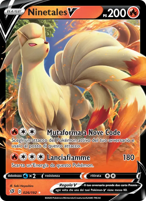 Ninetales V Fragore Ribelle 26/192