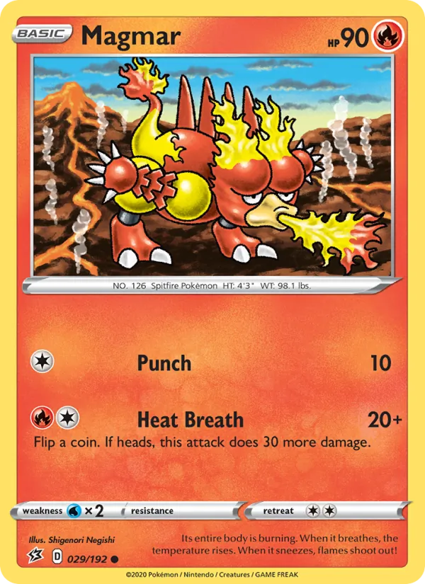 Magmar Rebel Clash 29/192