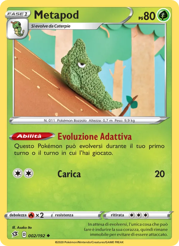 Metapod Fragore Ribelle 2/192
