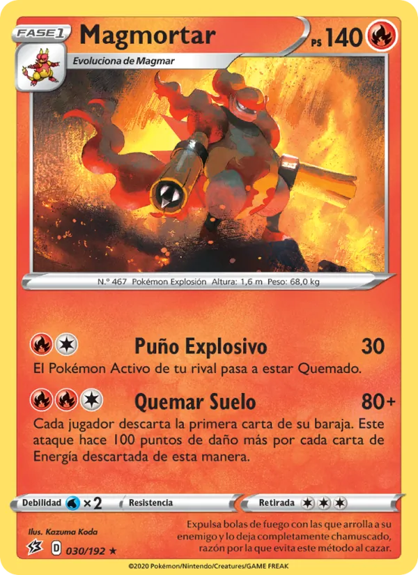 Magmortar Choque Rebelde 30/192