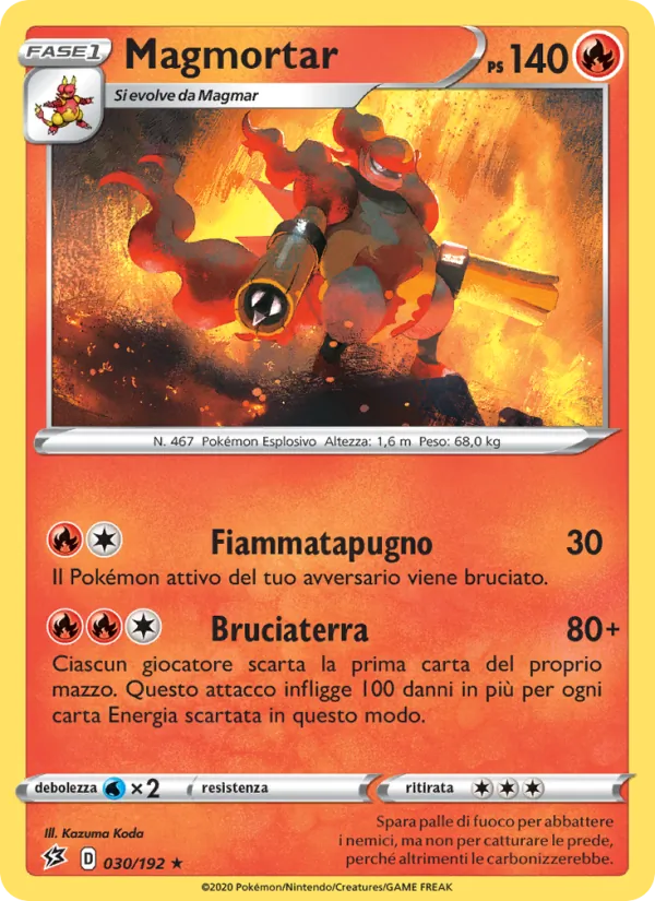 Magmortar Fragore Ribelle 30/192
