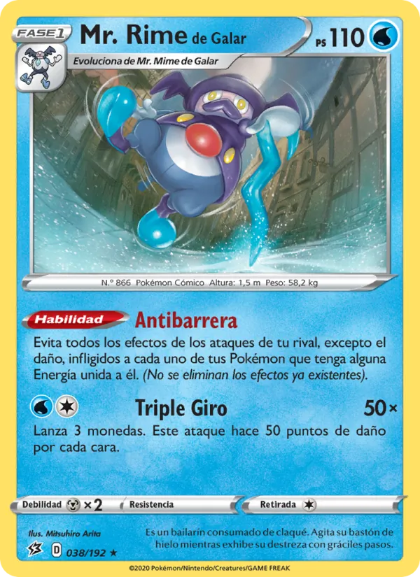 Mr. Rime de Galar Choque Rebelde 38/192