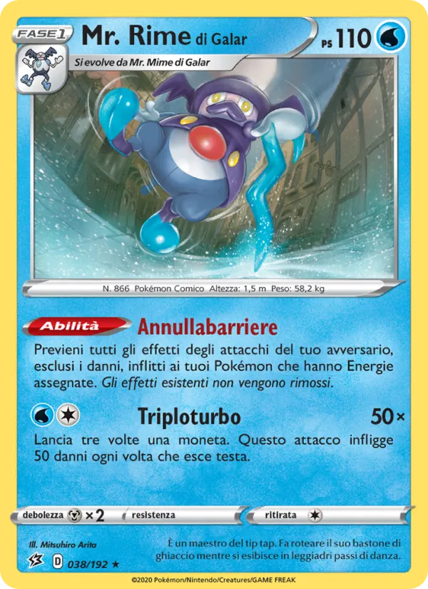 Mr. Rime di Galar Fragore Ribelle 38/192