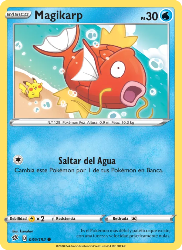 Magikarp Choque Rebelde 39/192