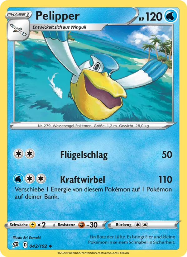 Pelipper Clash der Rebellen 42/192