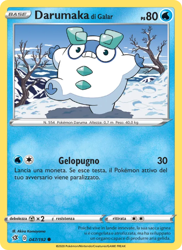 Darumaka di Galar Fragore Ribelle 47/192