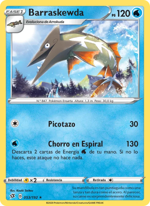 Barraskewda Choque Rebelde 53/192