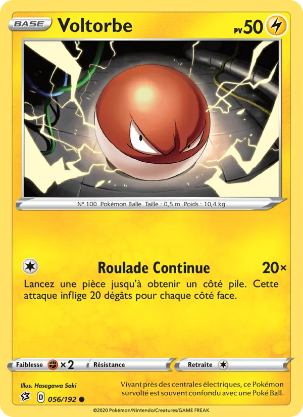 Voltorbe Clash des Rebelles 56/192