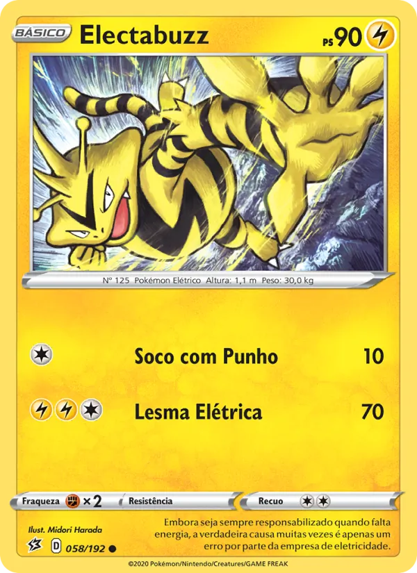 Electabuzz Rixa Rebelde 58/192