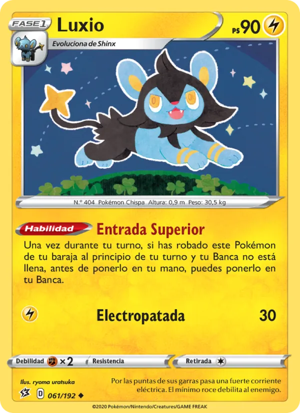 Luxio Choque Rebelde 61/192