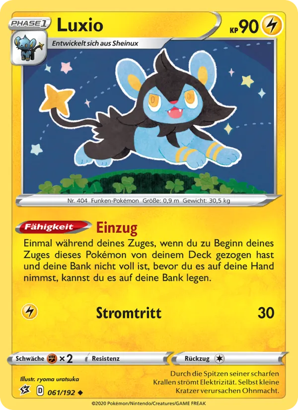 Luxio Clash der Rebellen 61/192