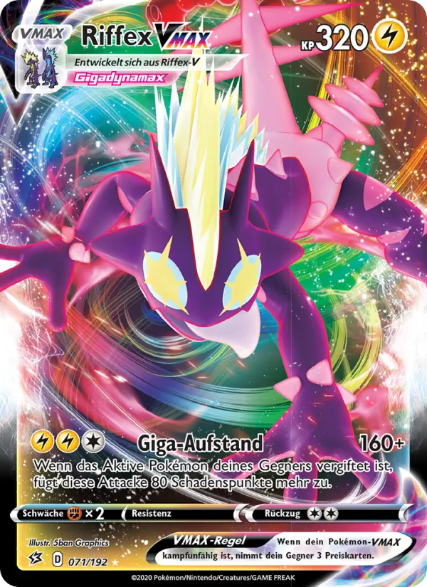 Riffex VMAX Clash der Rebellen 71/192
