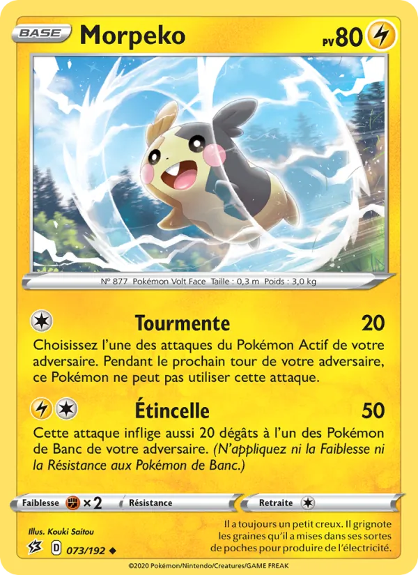 Morpeko Clash des Rebelles 73/192